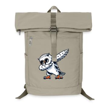 Harfang des neiges cool Dabbing Pose - Sac à dos ordinateur - beige sable - Devant