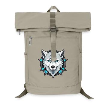 Loup de glace - Sac à dos ordinateur - beige sable - Devant