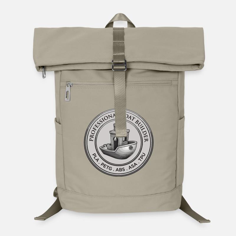 Professional Boat Builder – 3D Druck Emblem Laptop-Rucksack 
