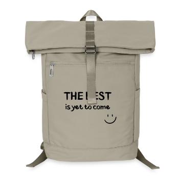 The best is yet to come für Schwangere - Laptop-Rucksack  - Sandbeige - Vorne