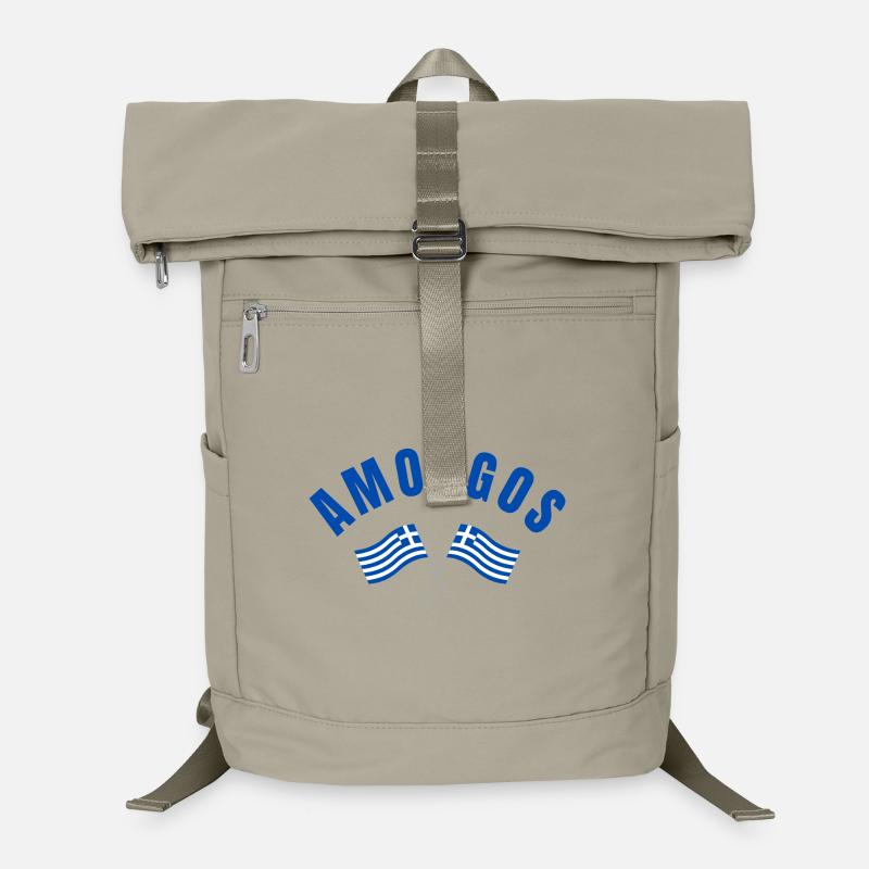 Amorgos Greek Flags  Laptop Backpack