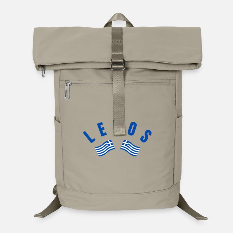 Leros Greek Flags Laptop Backpack