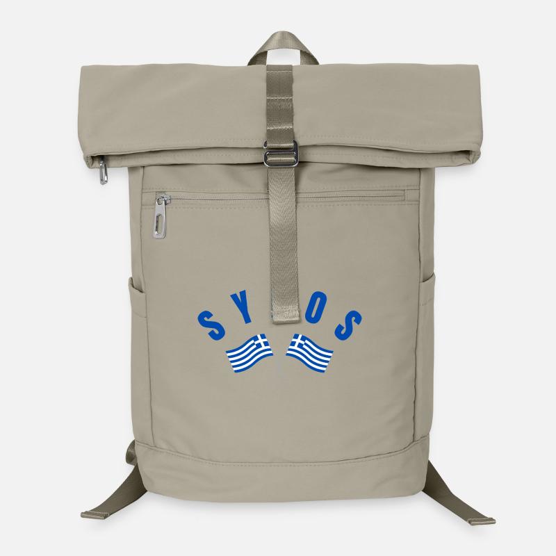 Syros Greek Flags  Laptop Backpack