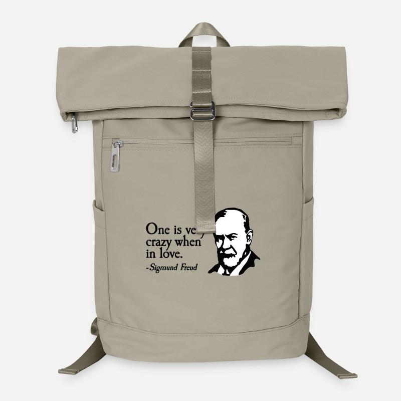 One is very crazy when in love Valentine's day fun Laptop Backpack