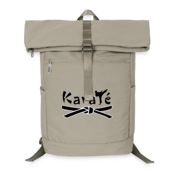 Karate - Laptop Backpack - sand beige - Front