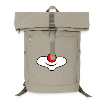 HUMOR. ZITAT. NACHRICHT. RUHESTAND. JAHRESTAG. - Laptop-Rucksack  - Sandbeige - Vorne