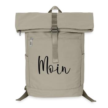 Moin sagen - Laptop-Rucksack  - Sandbeige - Vorne