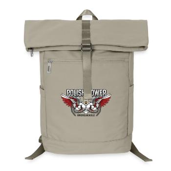 Polnische Kraft – Husaria Gym Beast - Laptop-Rucksack  - Sandbeige - Vorne