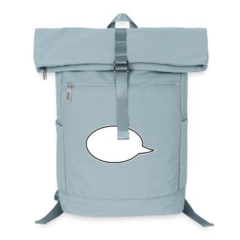 Speech Bubbles Comic Links - Laptop Backpack - ice blue - Front