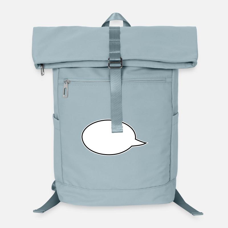 Sprechblasen Comic links Laptop-Rucksack 