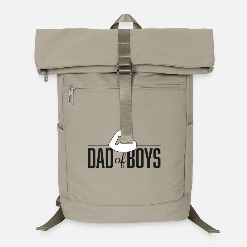 Papa de garçons noir Sac à dos ordinateur