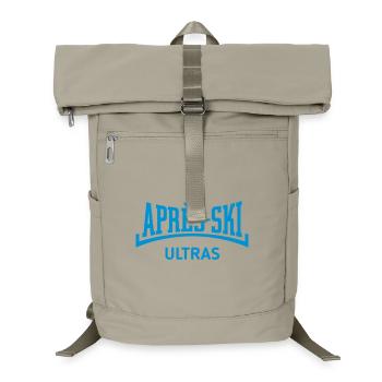 Après-Ski Ultras (Apres Ski / Konkav / Blue) - Laptop-Rucksack  - Sandbeige - Vorne