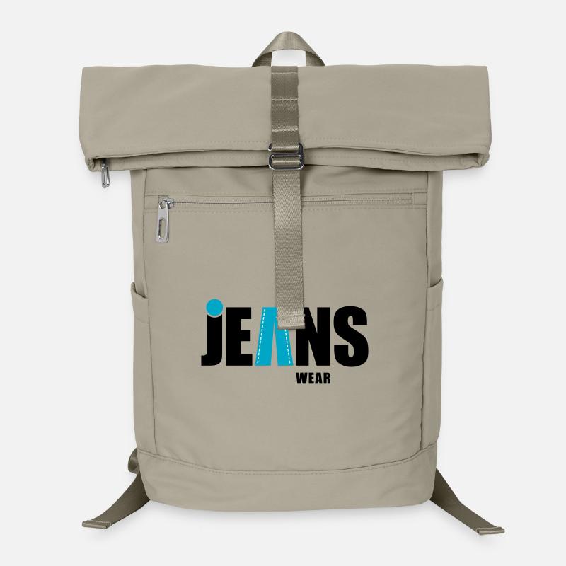 Porter en jean avec un point Sac à dos ordinateur