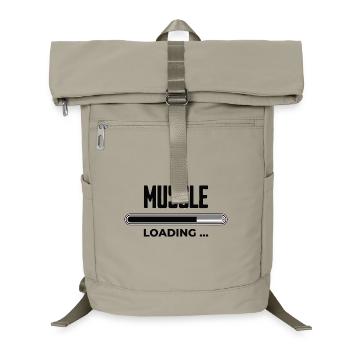 Muskel Loading Fortschritt - Laptop-Rucksack  - Sandbeige - Vorne