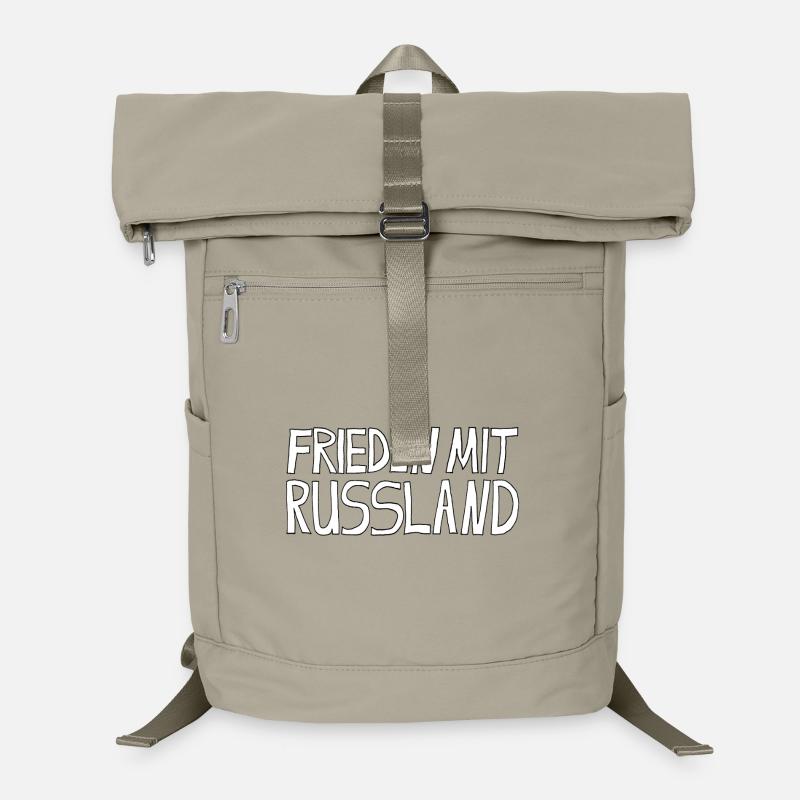 PEACE WITH RUSSIA Laptop Backpack