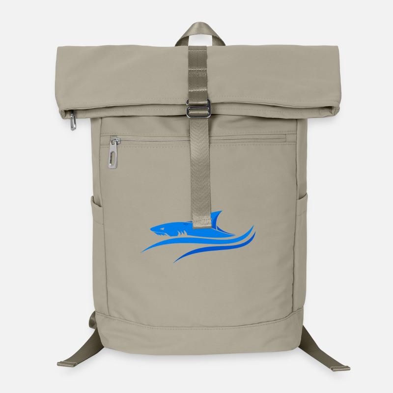 Requin bleu Sac à dos ordinateur