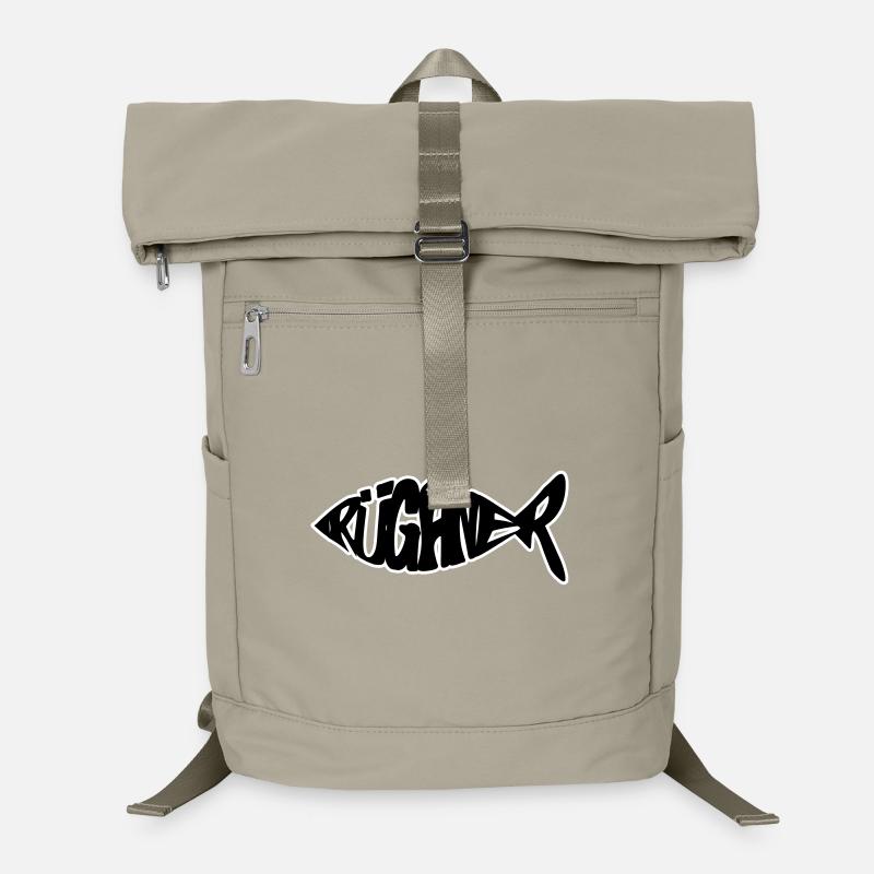 Poisson de Rügan - Sac à dos ordinateur - beige sable