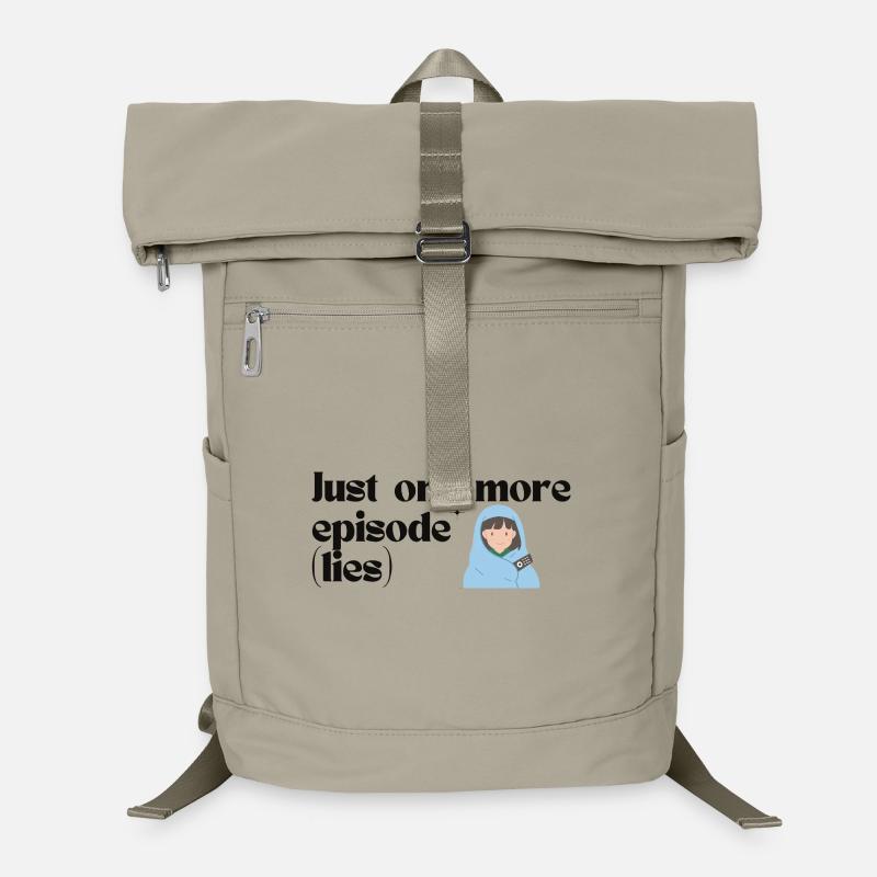 Nur noch eine Episode K-Drama Binge Merch Design Laptop-Rucksack 
