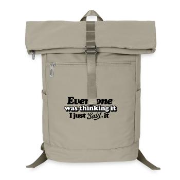 Anwendung von Creative Thinking Design - Laptop-Rucksack  - Sandbeige - Vorne