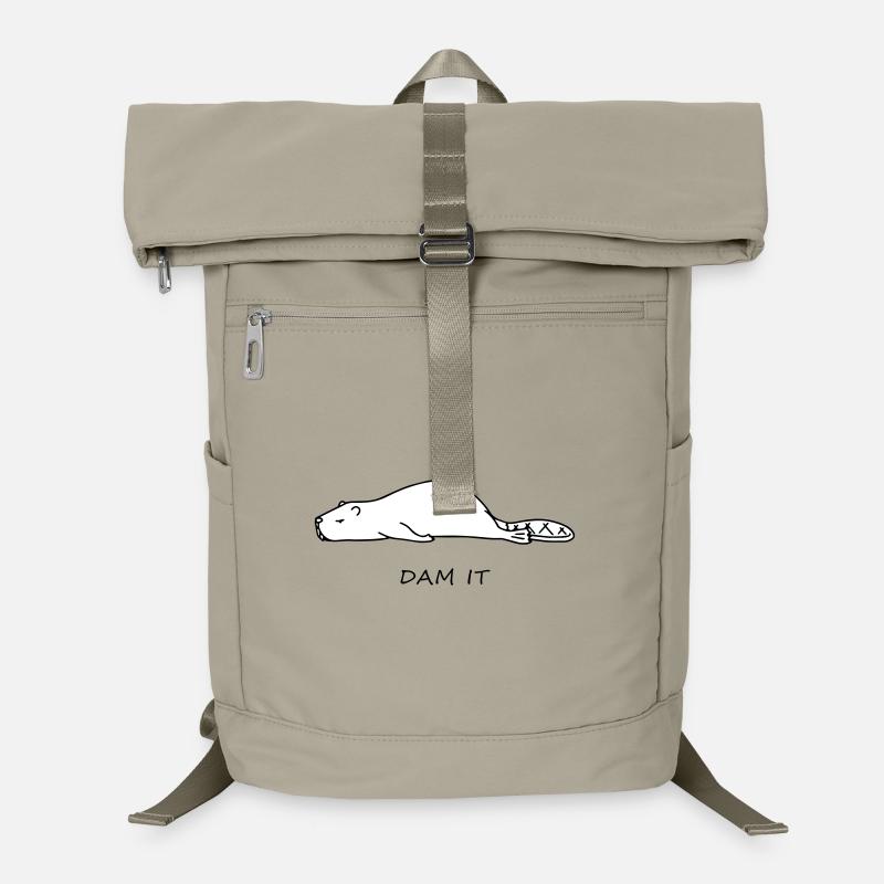 Lustiger Biber Laptop-Rucksack 