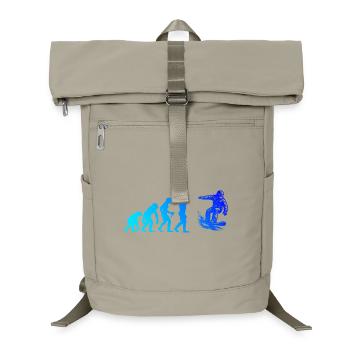 Œuvres modernes de snowboard - Sac à dos ordinateur - beige sable - Devant