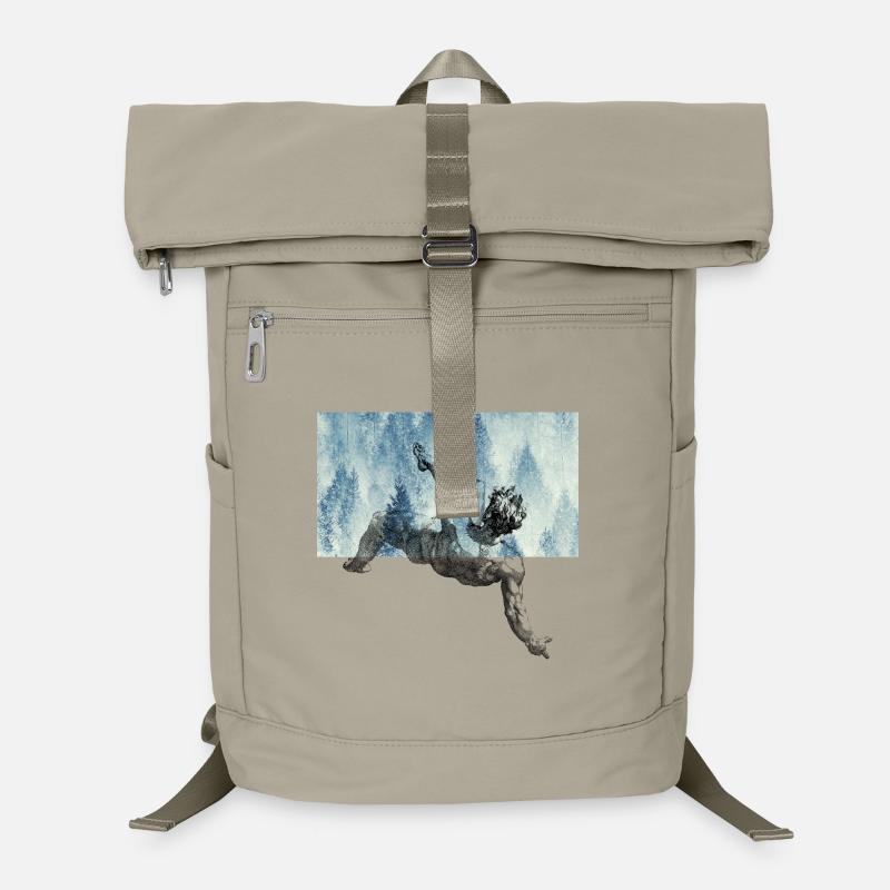Fall of the Majestic Icarus Laptop Backpack