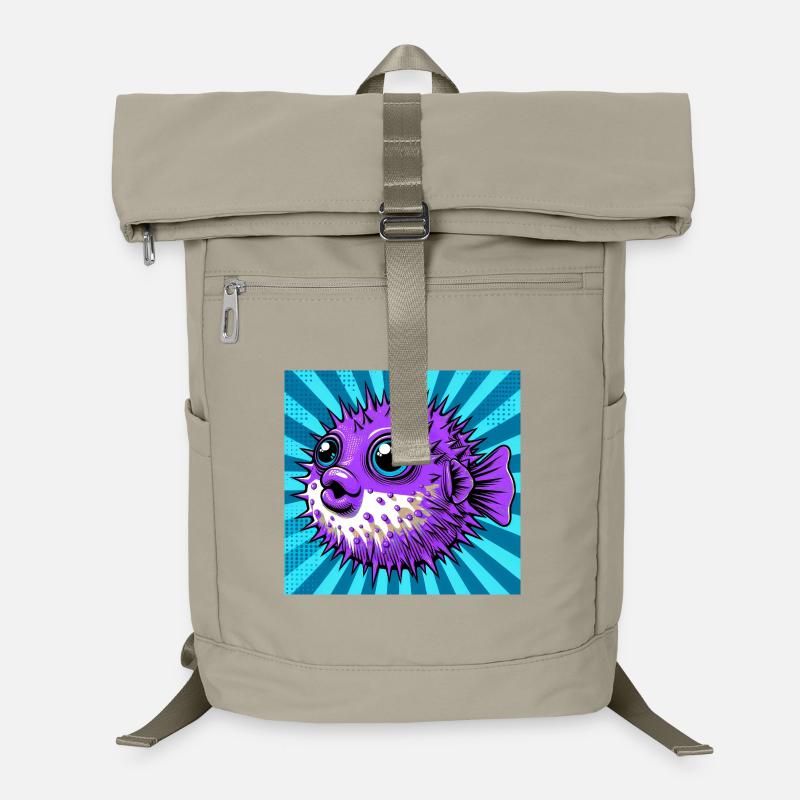 Kugelfisch Laptop-Rucksack 
