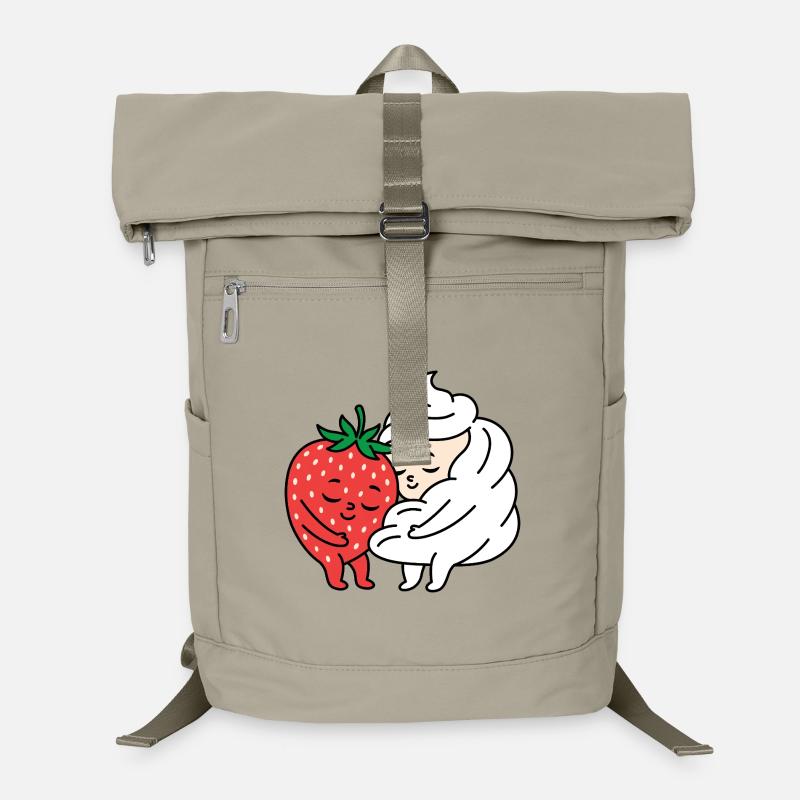 Strawberry and Cream love Laptop Backpack