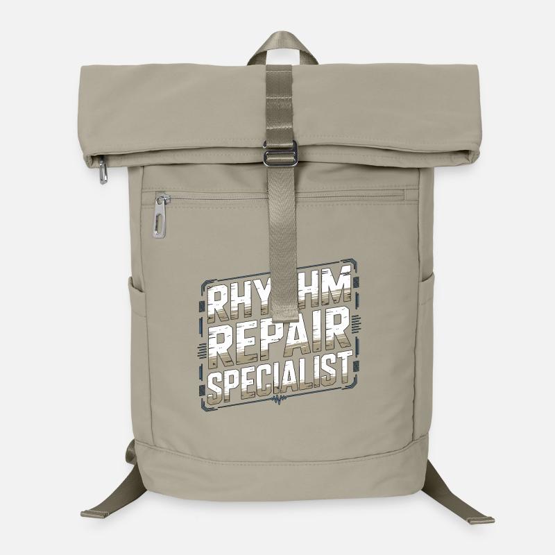 Cardiac Tech Rhythm Repair Specialist Echo Tech Laptop Backpack