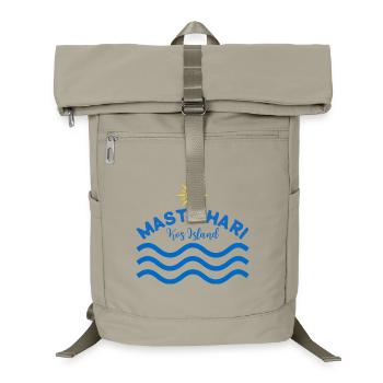 Mastichari Kos Insel Sonnenwellen - Laptop-Rucksack  - Sandbeige - Vorne