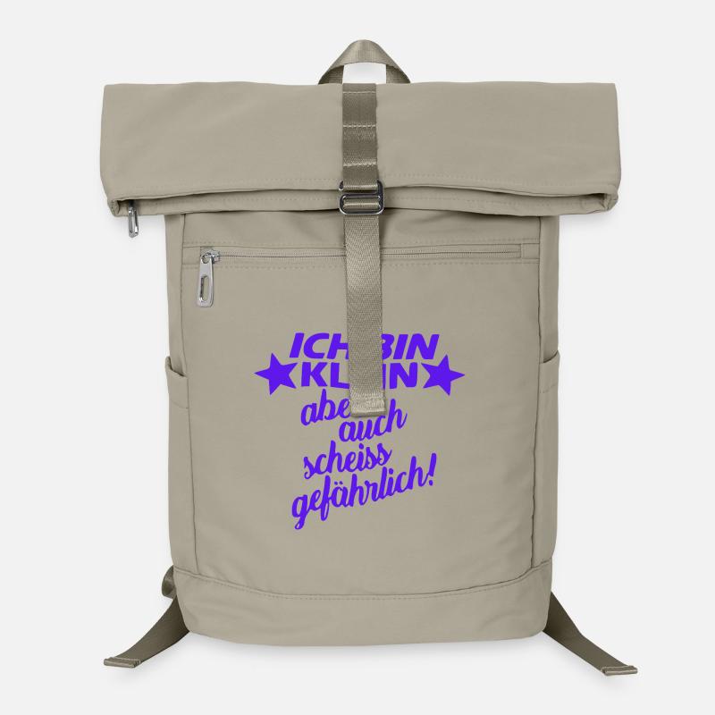 Ich bin klein aber auch scheiss gefahrlich Laptop-Rucksack 