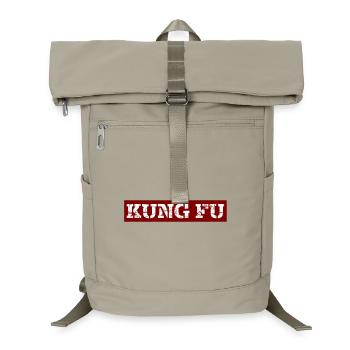 Kung Fu - Laptop-Rucksack  - Sandbeige - Vorne