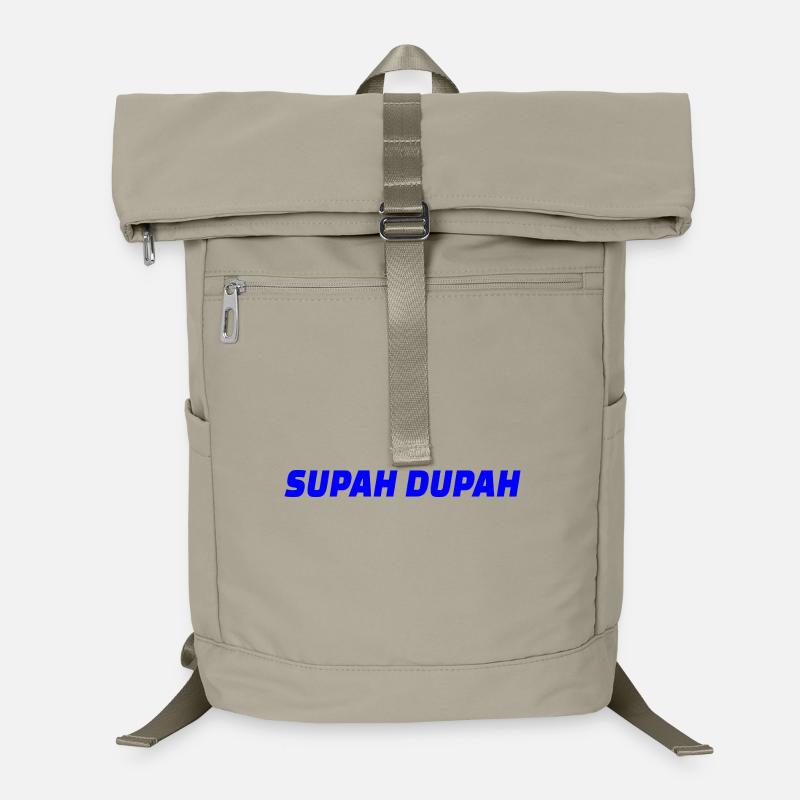 Supah Dupah Bold Design typographique Sac à dos ordinateur