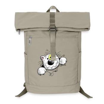 Crazy Cat - Sac à dos ordinateur - beige sable - Devant