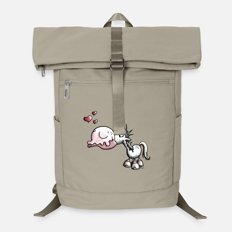 Pferdekuss Laptop-Rucksack 