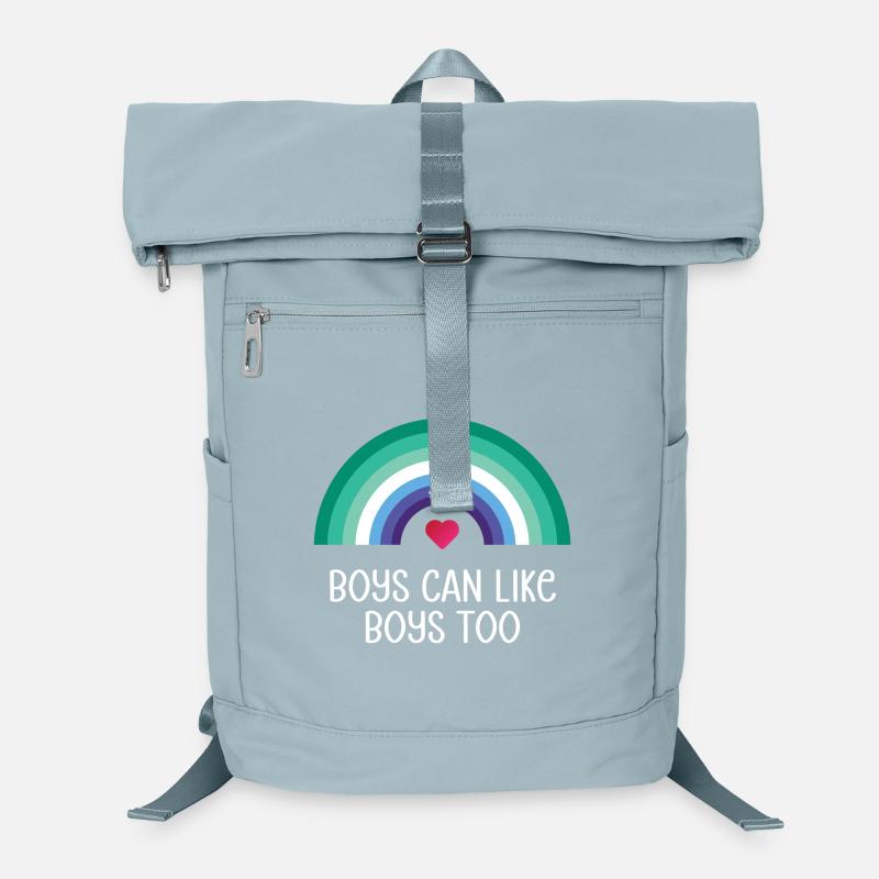 LGBTQ Pride Month - Jungs können auch Jungs mögen Laptop-Rucksack 