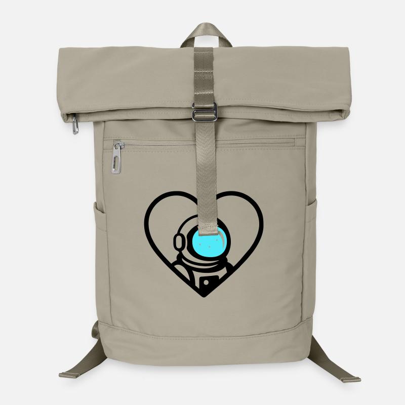 Casque Cosmo Astronaute Coeur Espace Sac à dos ordinateur