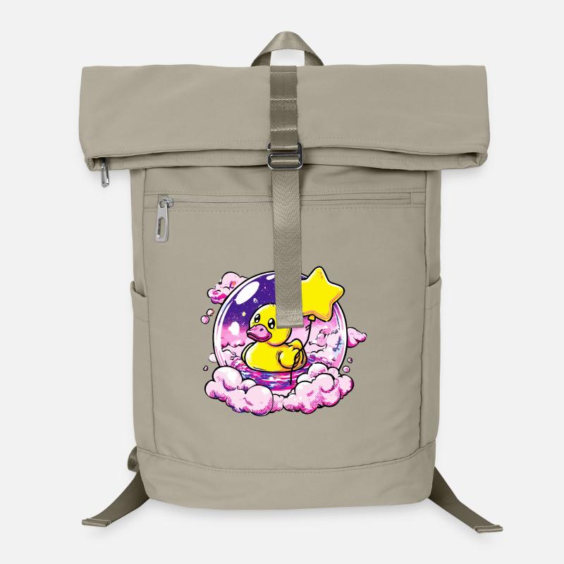 Dream duck in a star balloon Laptop Backpack