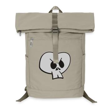 Crâne - Sac à dos ordinateur - beige sable - Devant