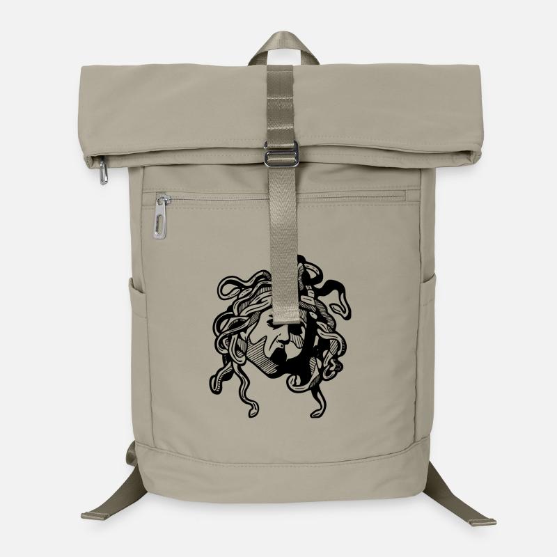 Tête de Méduse Caravage Sac à dos ordinateur