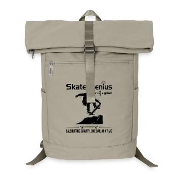 Génie du skate à Grind - Sac à dos ordinateur - beige sable - Devant