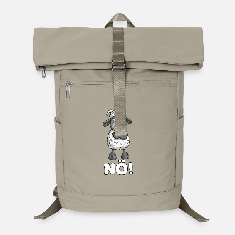 Wütendes Schaf NÖ Laptop-Rucksack 