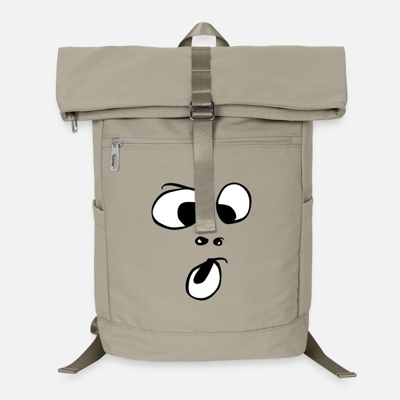 ohh! Gesicht Geist Gespenst Halloween Comic  Laptop-Rucksack 