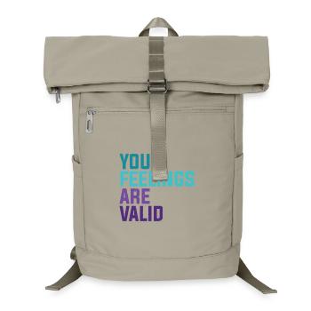 Vos sentiments sont valides - Sac à dos ordinateur - beige sable - Devant