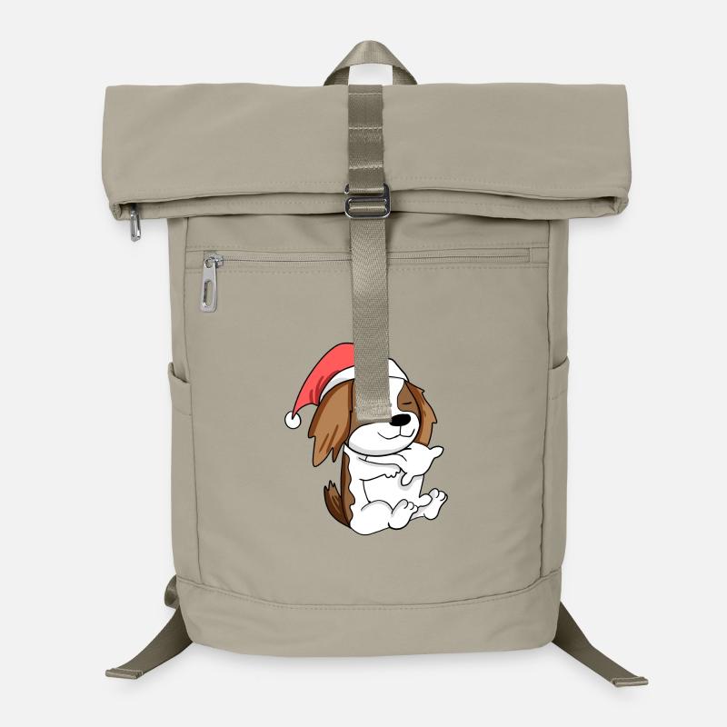 Cavalier King Charles Spaniel Chien Noël Sac à dos ordinateur