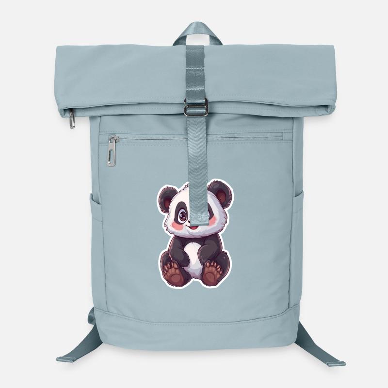 Süsser Pandabär Laptop-Rucksack 