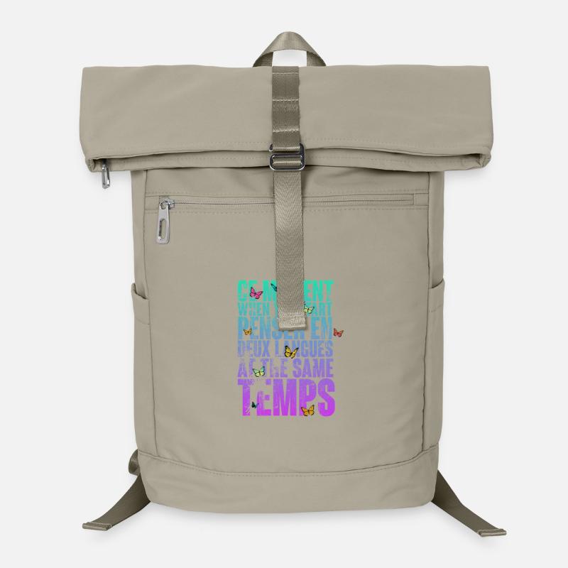 COOL SAYING FOR MULTILINGUALS, INTERNATIONAL Laptop Backpack