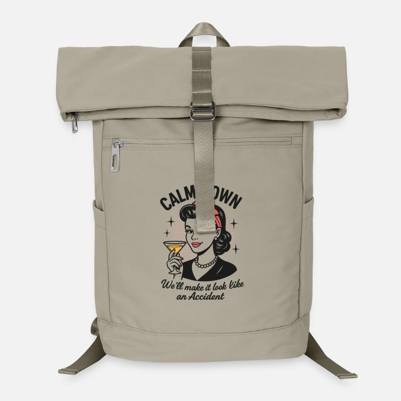 Beruhigen Sie sich, wir lassen es wie einen Unfall aussehen Laptop-Rucksack 