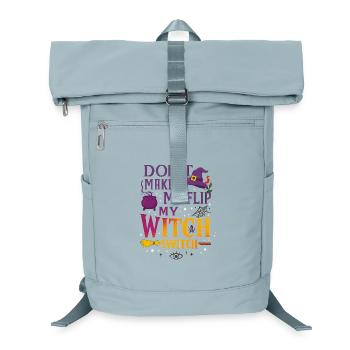Don’t Make Me Flip My Witch Switch - T-shirt Wicked - Sac à dos ordinateur - bleu glacier - Devant