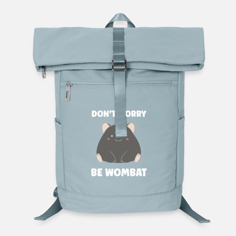 Wombat Peaceful Pattern Joy Laptop Backpack